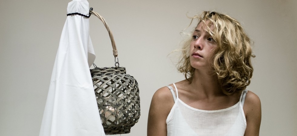L'attrice protagonista Maria Vittoria Barella (foto di Francesca Ferrari)